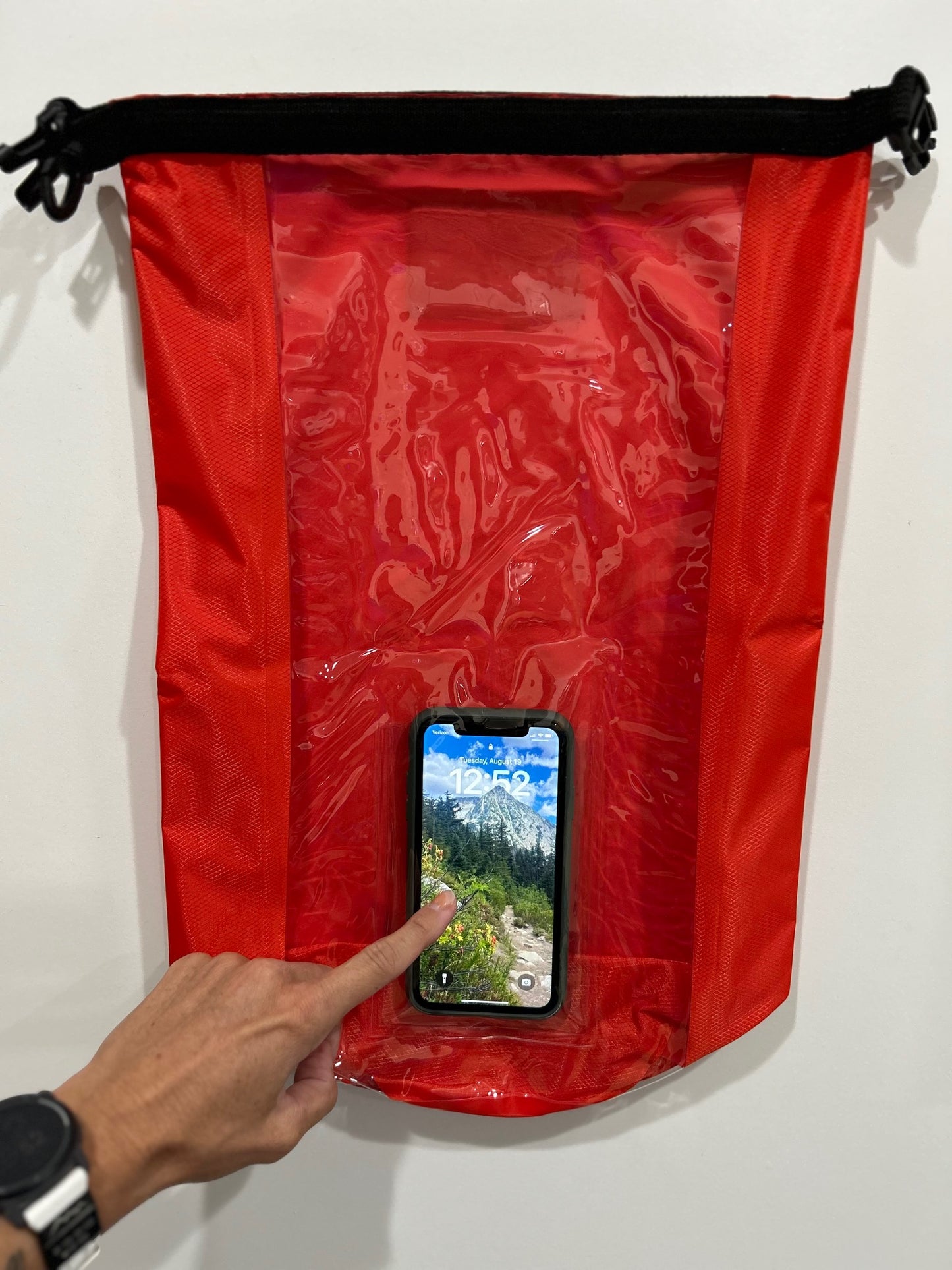 10 Liter Waterproof Drop Bag with Internal Touch-Thru Pouch