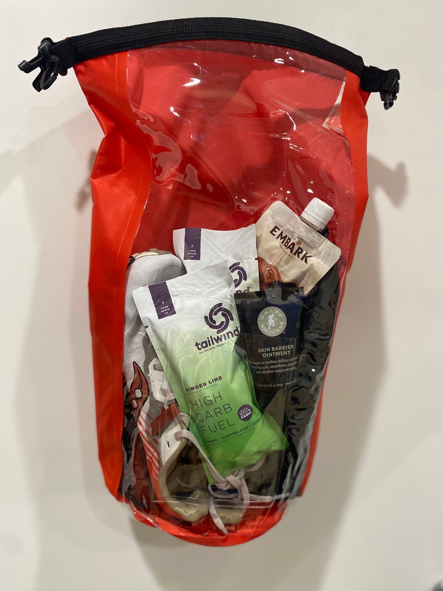 10 Liter Waterproof Drop Bag with Internal Touch-Thru Pouch